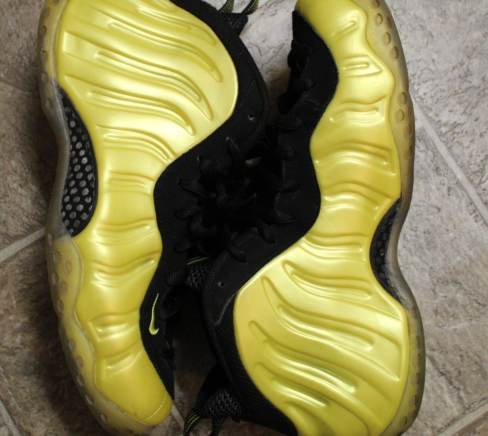 Nike Air Foamposite One Mens Size 10 "Electrolime"